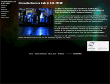 Tablet Screenshot of bioelectrophotonics.org